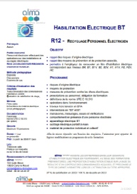 Programme RB12CR 2024